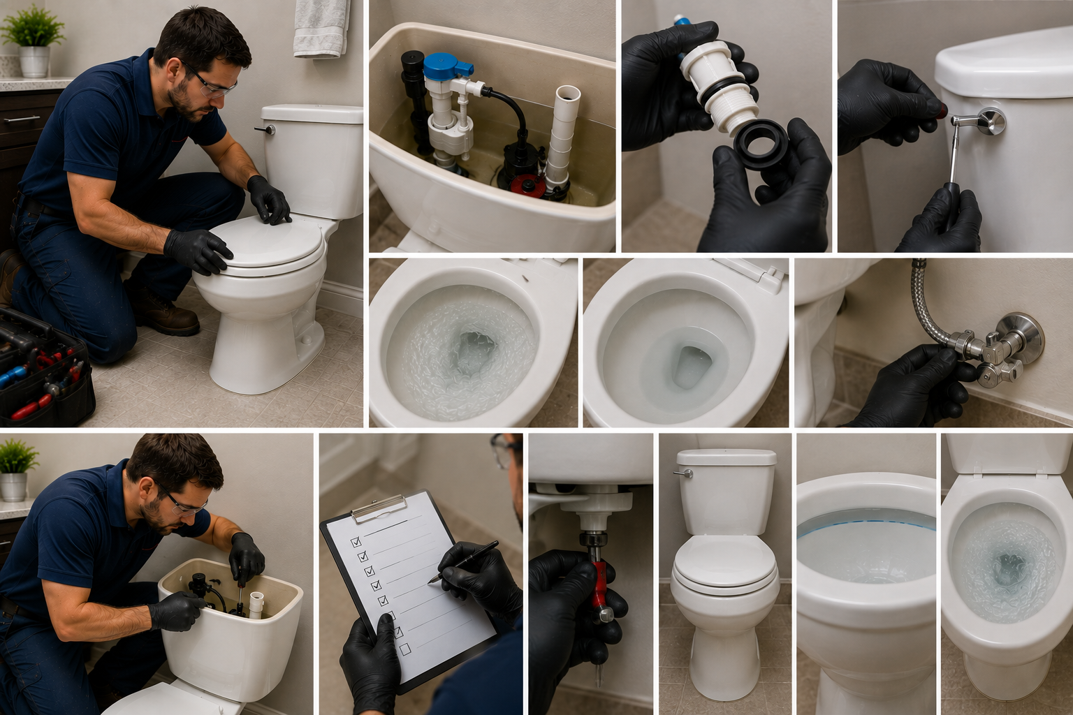 clogged toilet repair