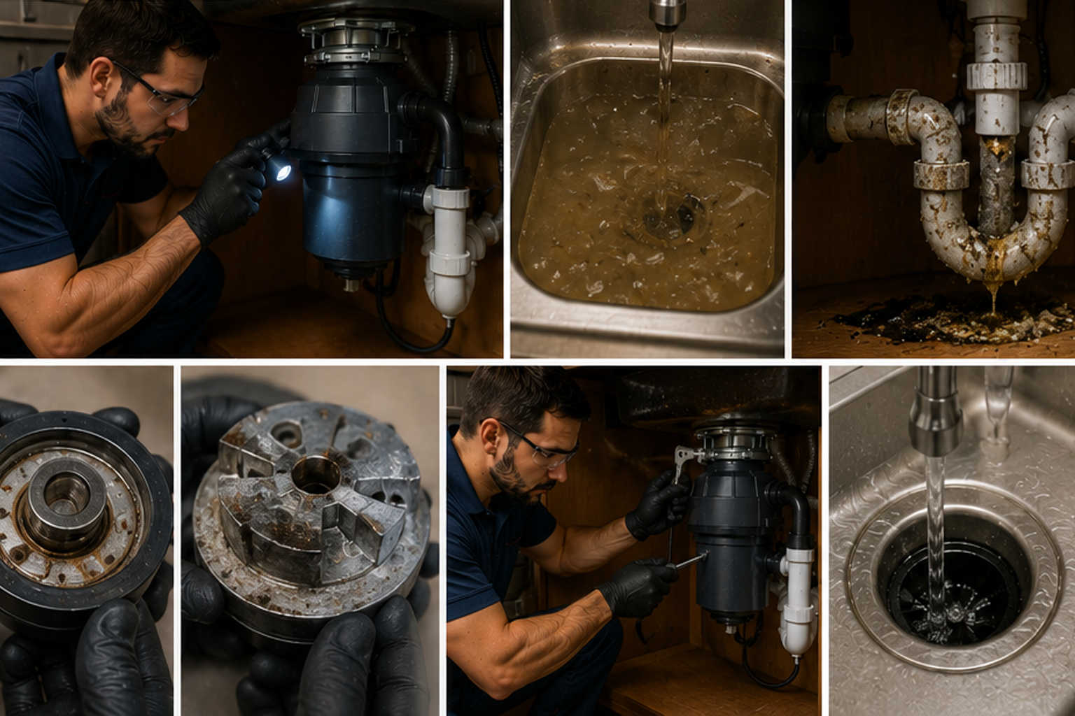emergency garbage disposal repair