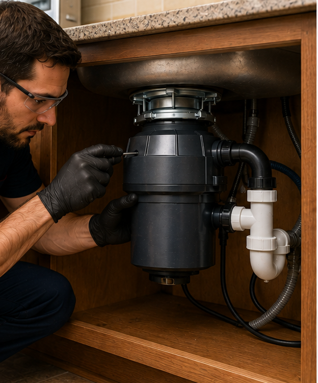 spring tx garbage disposal repair banner