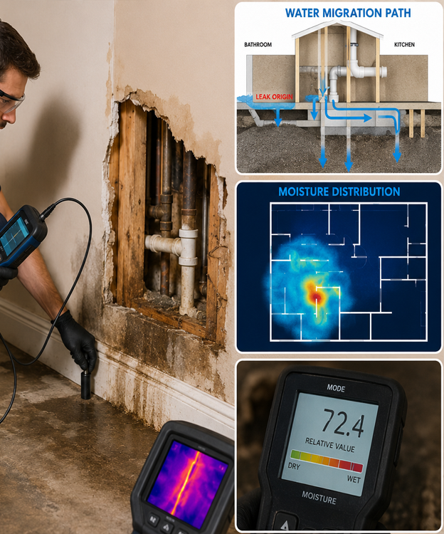 spring tx leak detection banner